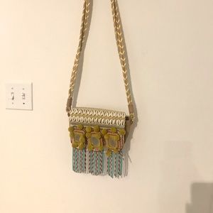 Tory Burch Robinson Mirrored mini bag